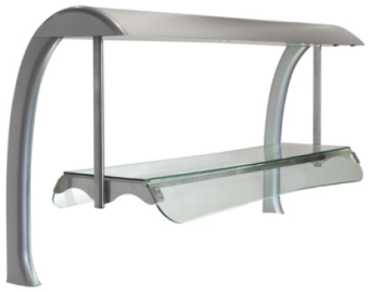 Верхняя стойка с 1 полкой 4 GN Electrolux 856508 (ZLSL16FF) в ШефСтор (chefstore.ru)